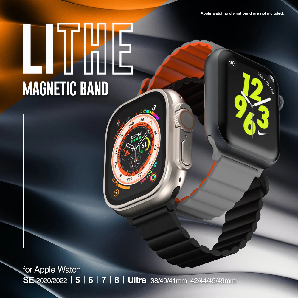 JTLEGEND Lithe Magnetic Band for 38/40/41mm Apple Watch - Blue - Image 5