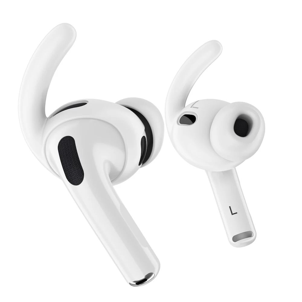 KeyBudz EarBuddyz Hooks for AirPods Pro 3 White - Image 4