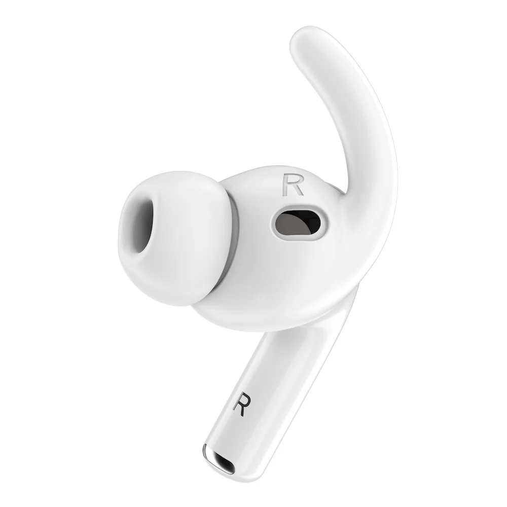 KeyBudz EarBuddyz Hooks for AirPods Pro 3 White - Image 6