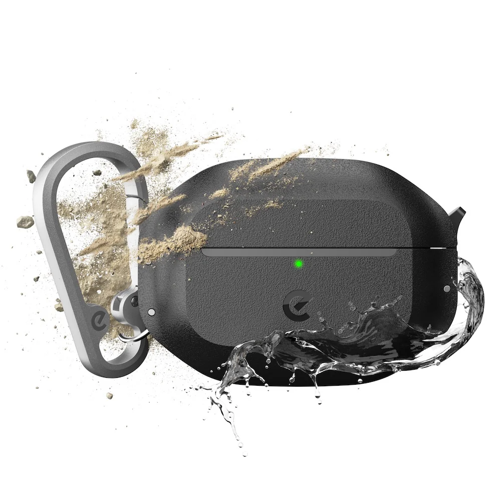 KeyBudz ElementProof Series Waterproof Case AirPods Pro 3 - Carbon Black - Image 6