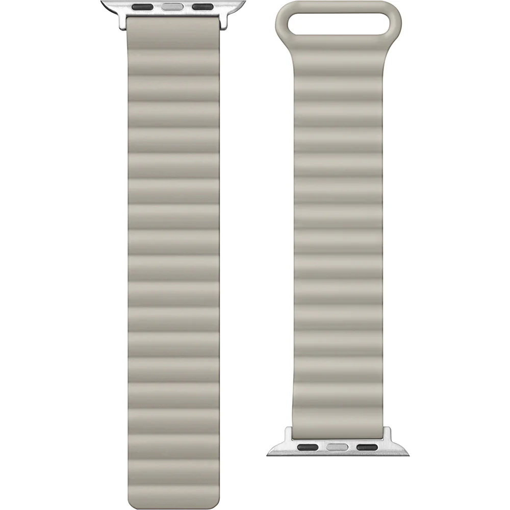 LAUT NOVI Sport Apple Watch Strap (44/46/49mm) Beige Gold - Image 2