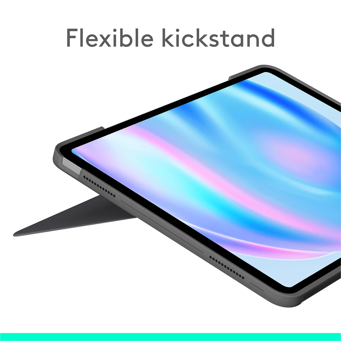 Logitech Combo Touch 13-inch iPad Air M2/M3/M4 Oxford Grey - Image 2