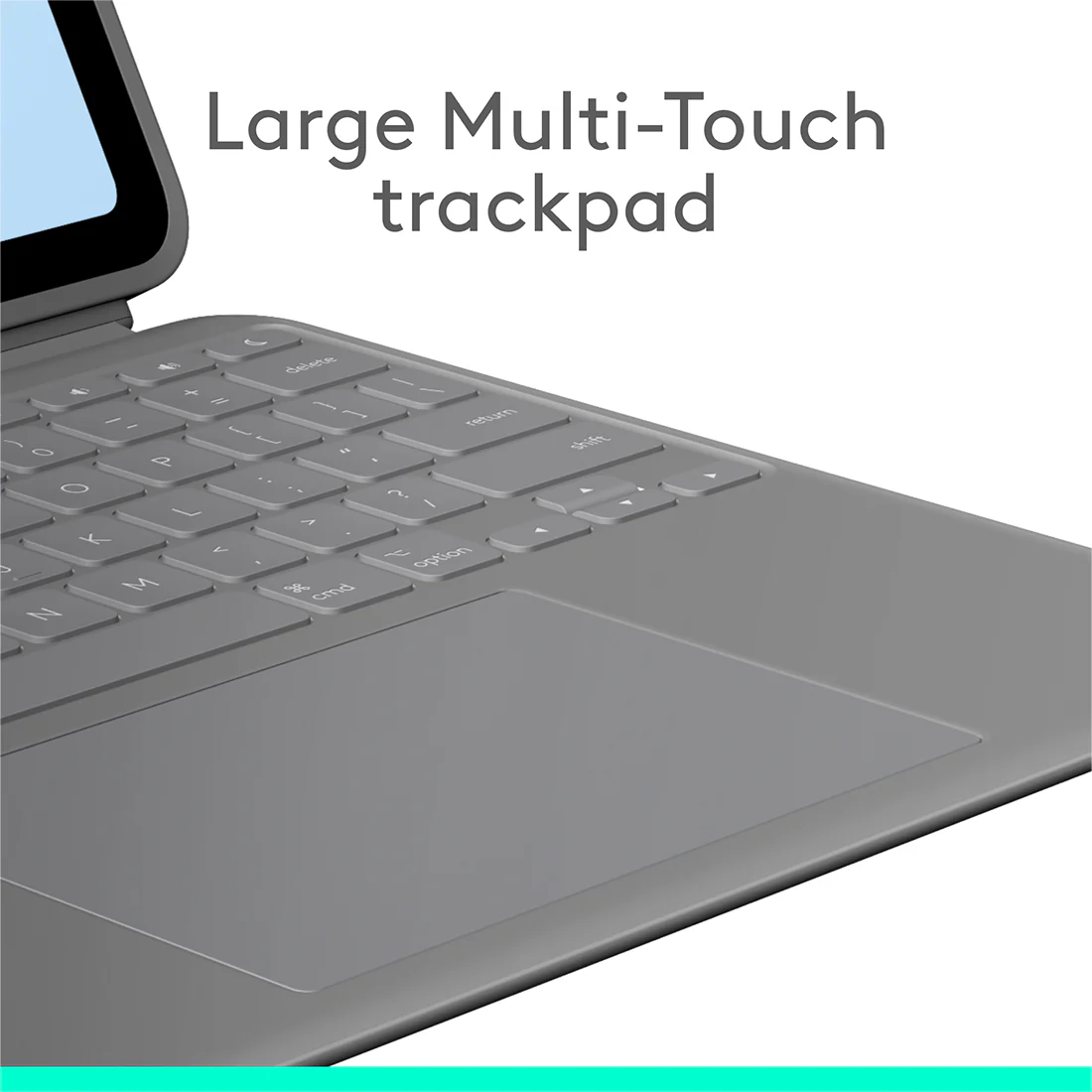 Logitech Combo Touch 13-inch iPad Air M2/M3/M4 Oxford Grey - Image 4