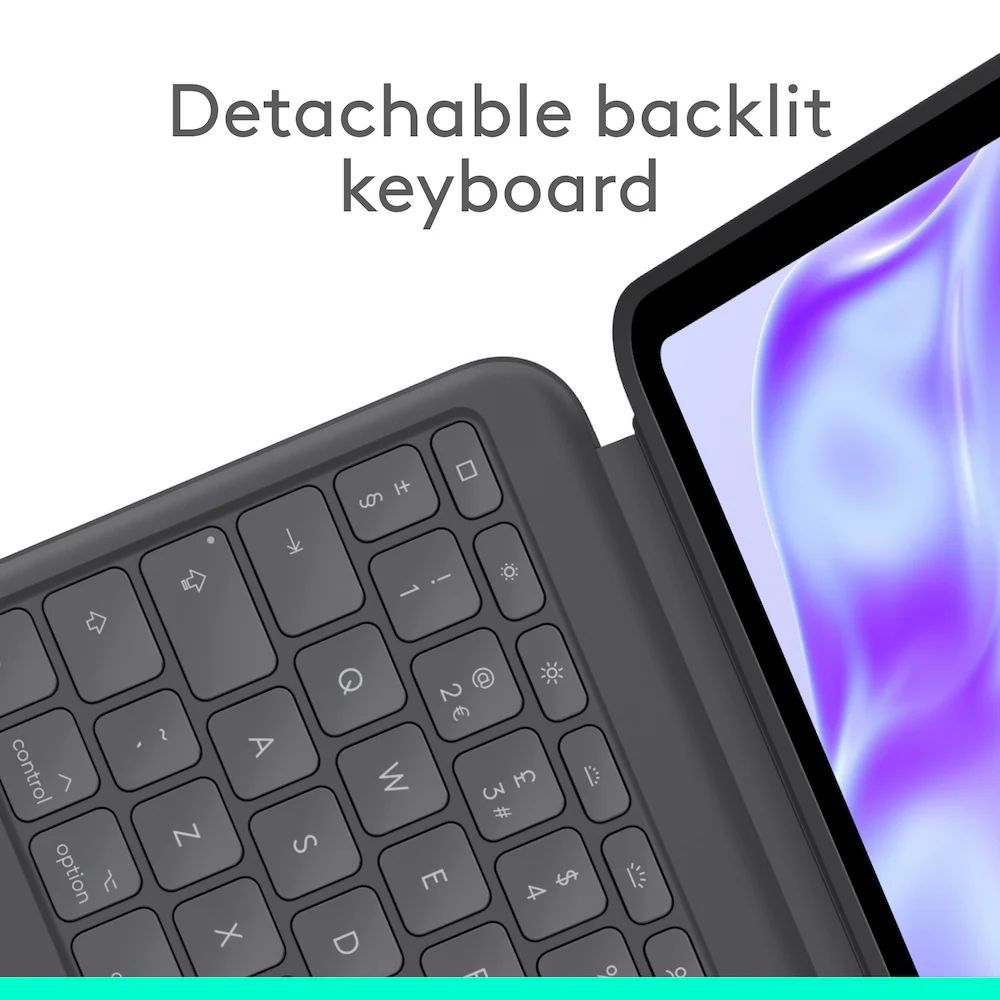 Logitech Combo Touch 13-inch iPad Pro M4/M5 Graphite - Image 3
