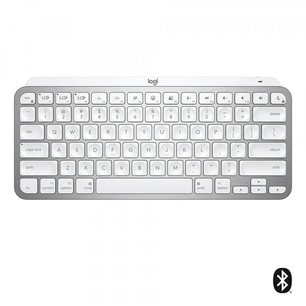 Logitech MX Keys Mini For Mac Keyboard - Pale Grey