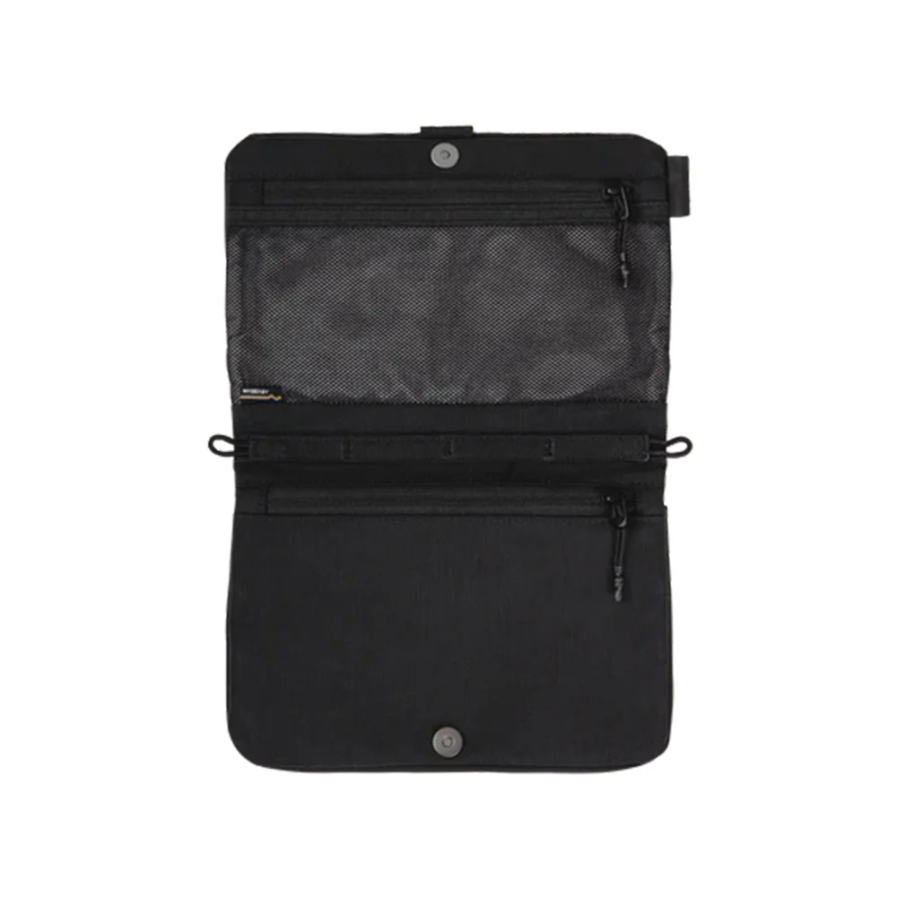 MAGEASY 2L Sacoche Utility Crossbody Bag + Strap Phone Lanyard 20mm - Graphite Black (Cordura) - Image 4