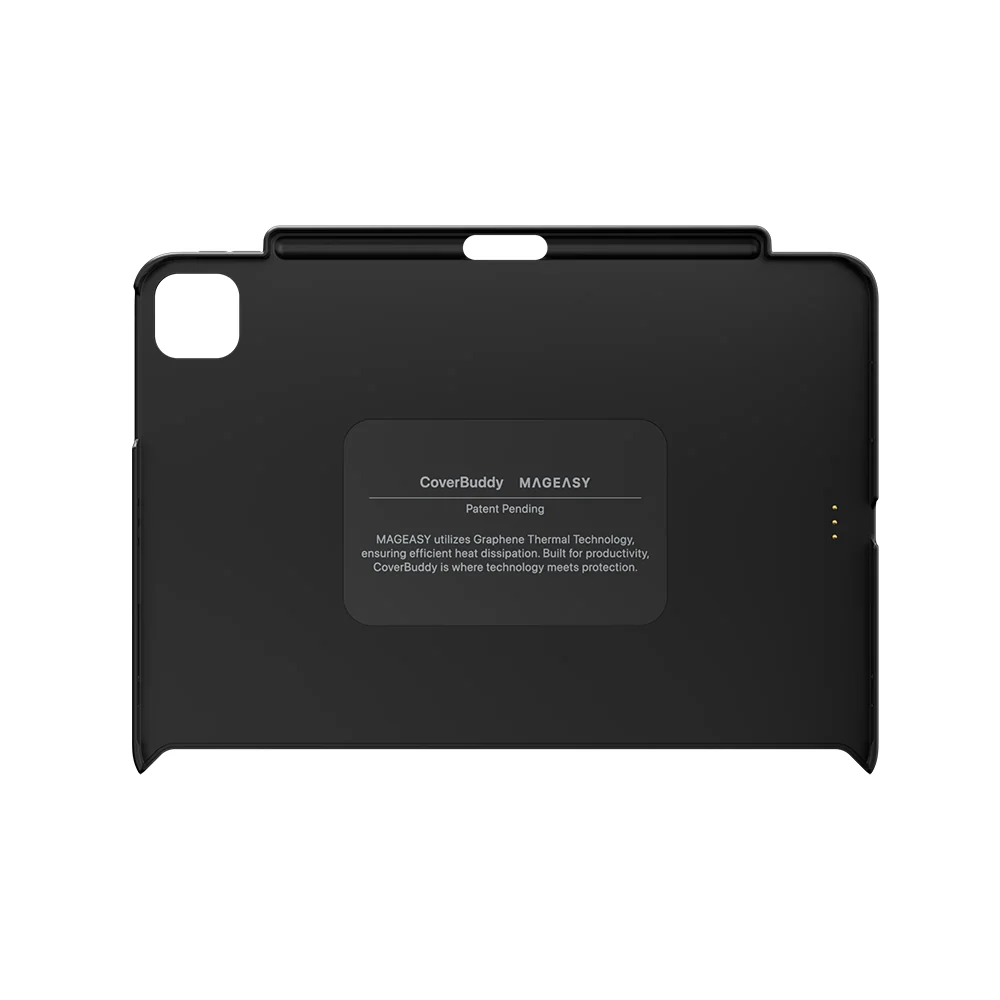 MagEasy CoverBuddy for 11-inch iPad Air (4th Gen/M1/M2/M3/M4) / iPad Pro (1st/2nd Gen/M1/M2) Leather Black - Image 3