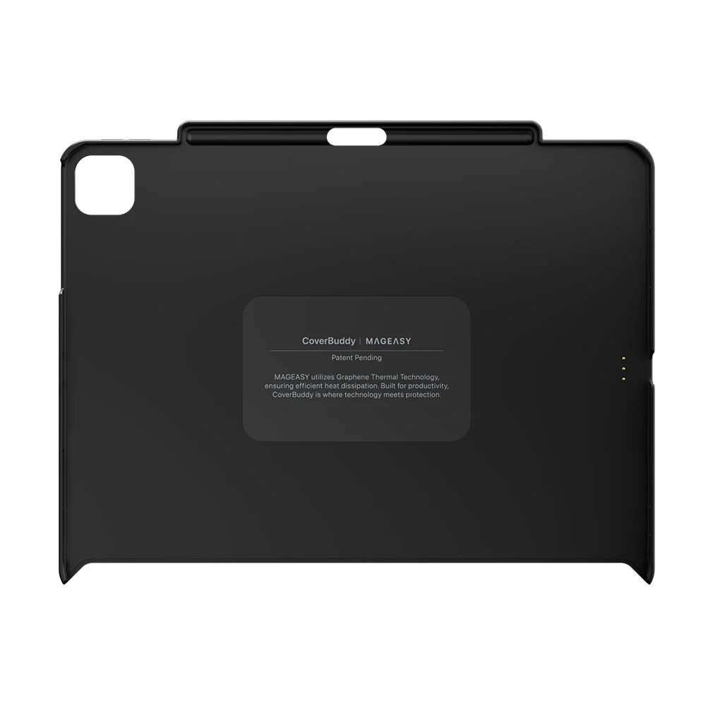 MagEasy CoverBuddy for 13-inch iPad Air (M2/M3/M4) / iPad Pro (1st/2nd/3rd/4th Gen) Leather Black - Image 3