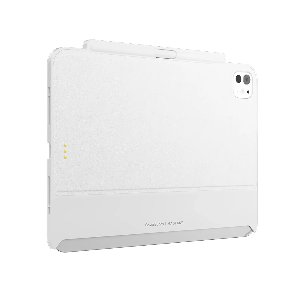 MagEasy CoverBuddy for 11-inch iPad Pro (M4/M5) Leather White - Image 4