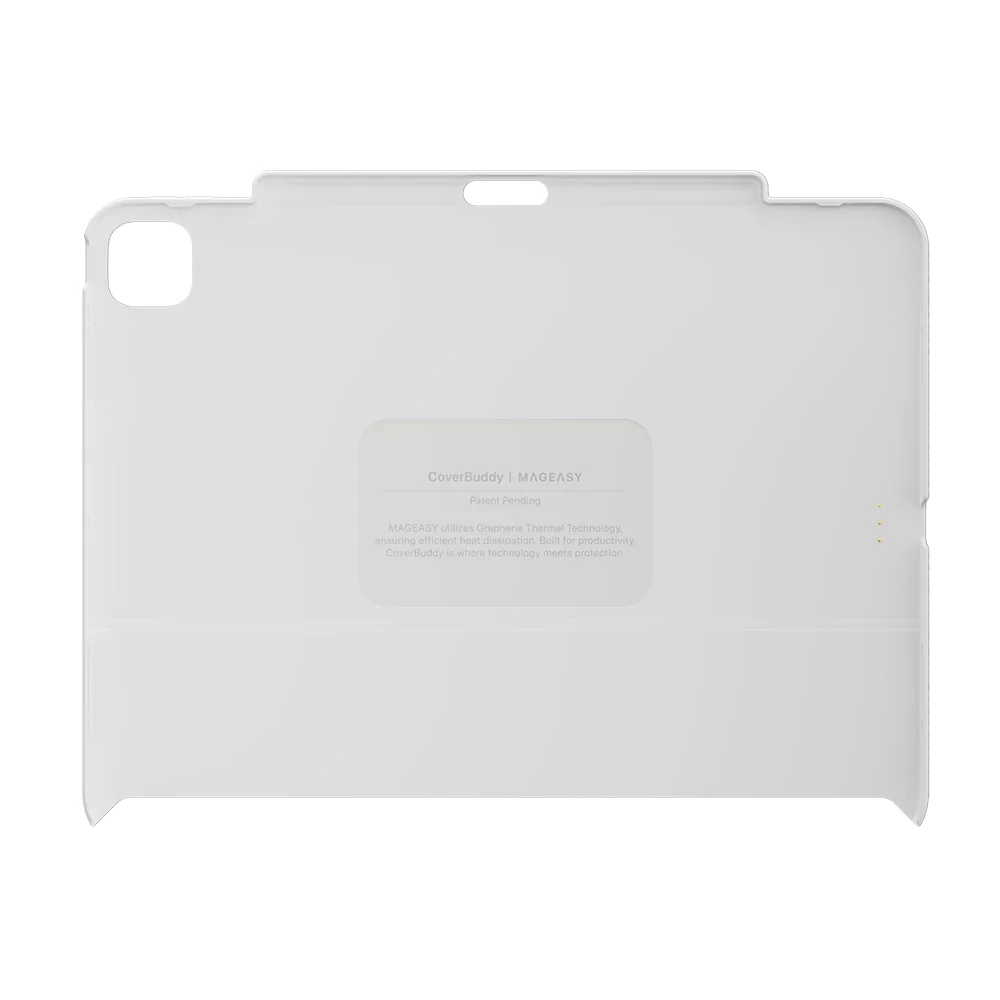 MagEasy CoverBuddy for 13-inch iPad Pro (M4/M5) Leather White - Image 3