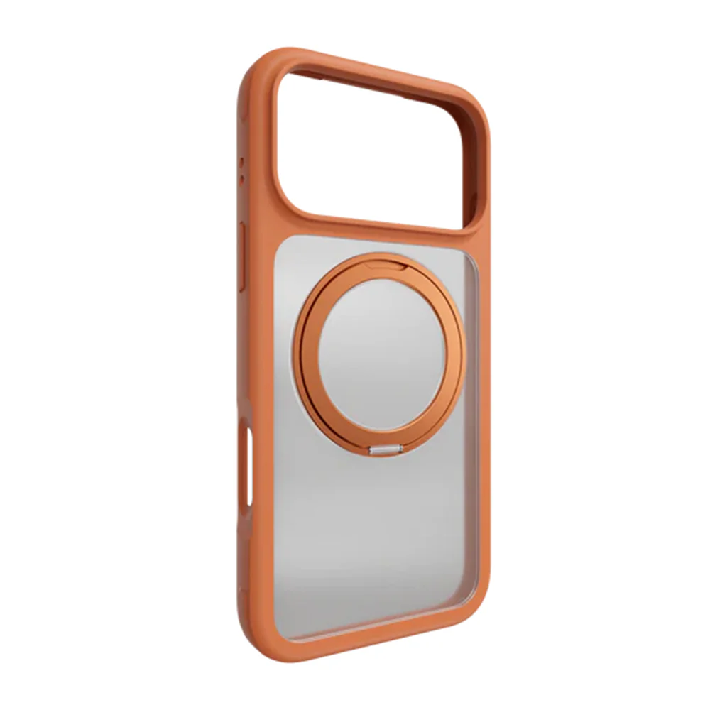 MagEasy MagStand 360 M MagSafe Rotating Ring Case iPhone 17 Pro Max Coral - Image 3