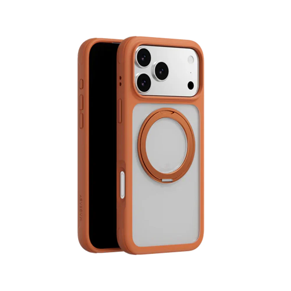 MagEasy MagStand 360 M MagSafe Rotating Ring Case iPhone 17 Pro Max Coral - Image 6