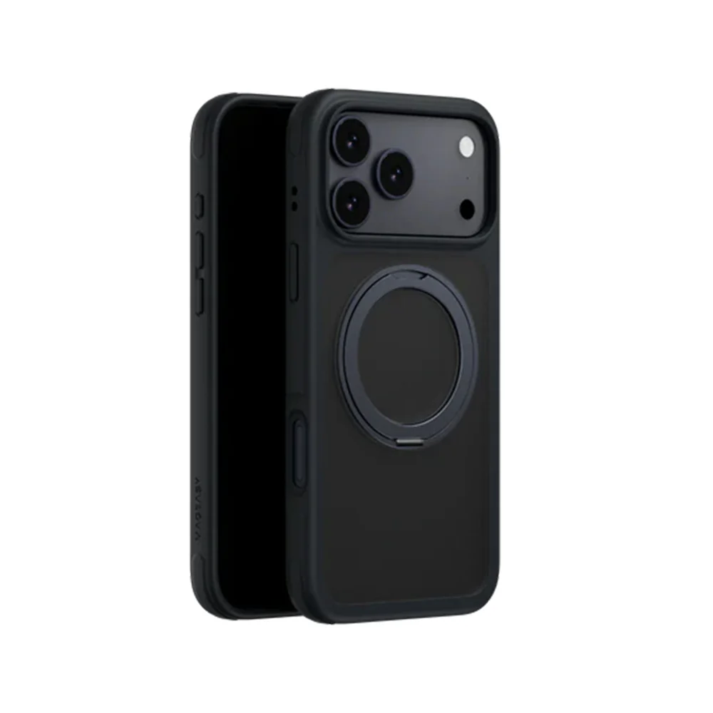 MagEasy MagStand 360 M MagSafe Rotating Ring Case iPhone 17 Pro Max Midnight - Image 6