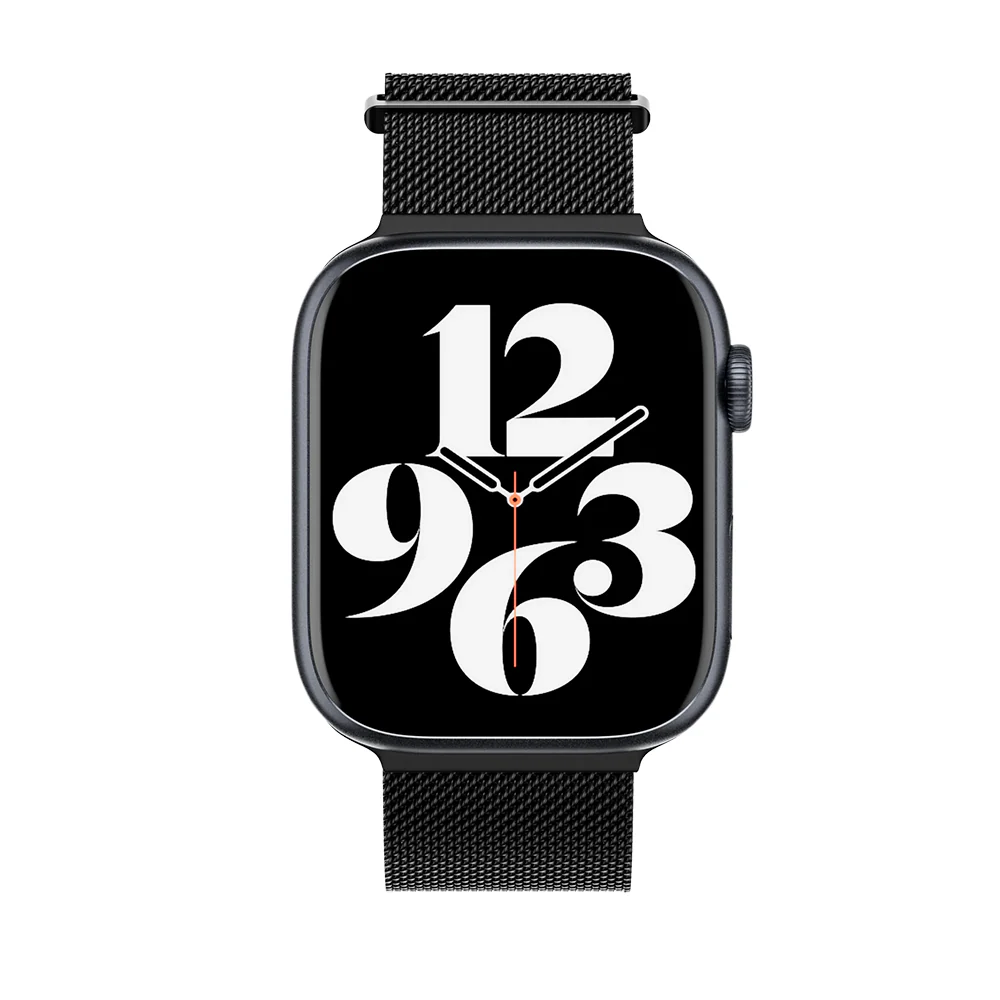 MagEasy Milanese Loop for Apple Watch 38/40/41/42mm(2025/2024) Black - Image 3