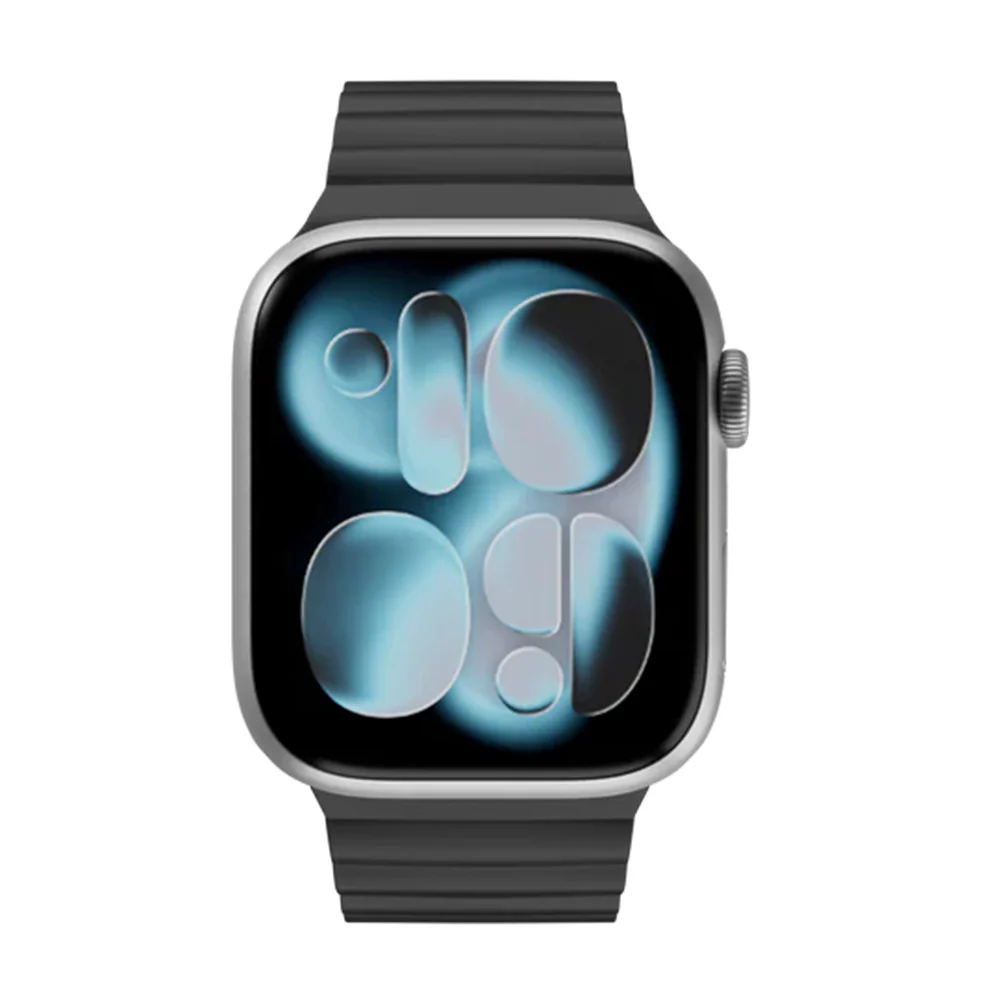 MagEasy Skin Duo Reversible Silicone Magnetic Band 38/40/41/42(2024/2025)mm Black/Fossil - Image 2
