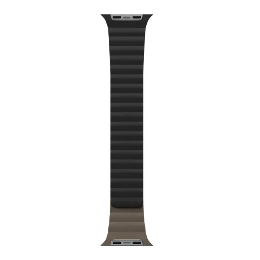 MagEasy Skin Duo Reversible Silicone Magnetic Band 38/40/41/42(2024/2025)mm Black/Fossil - Image 3