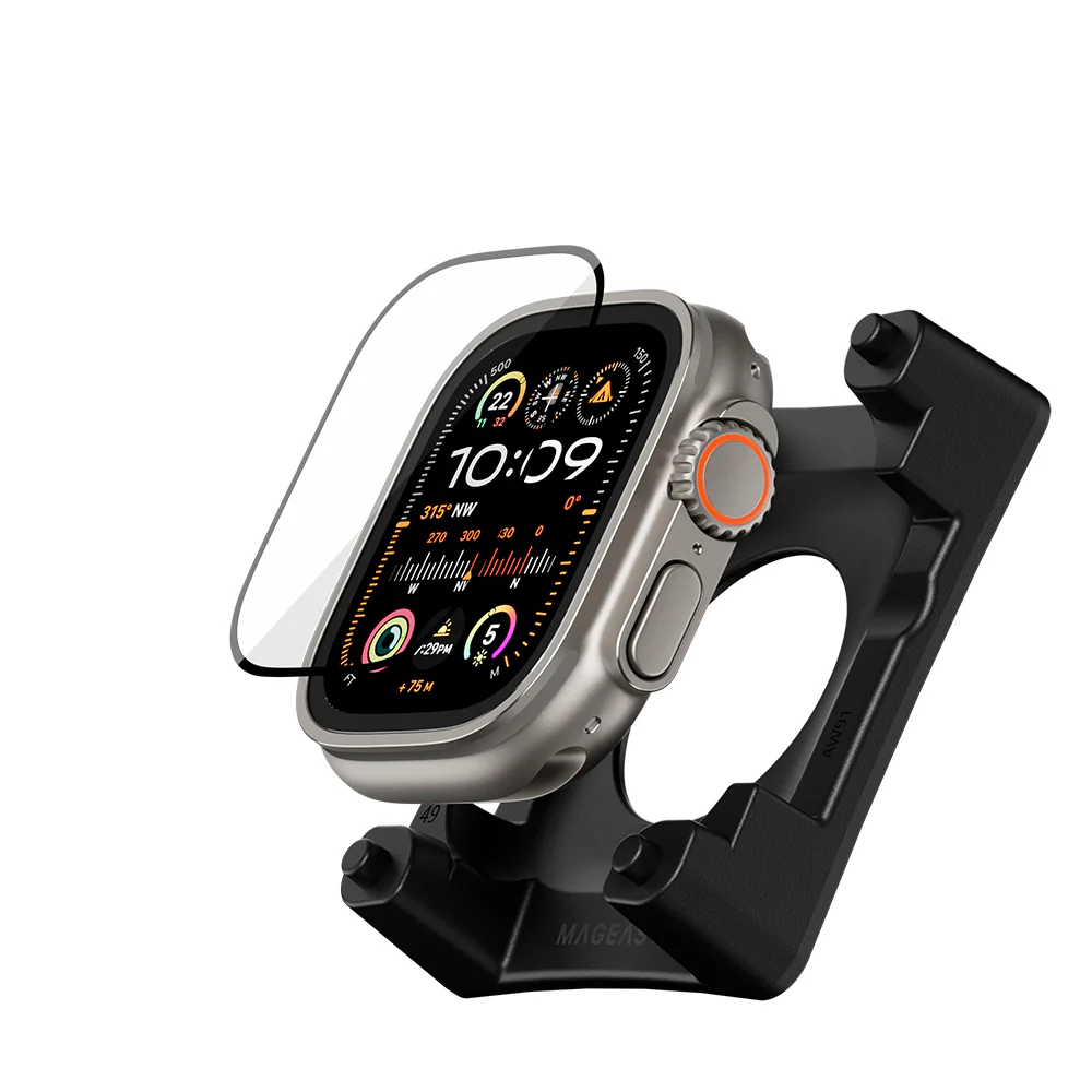 MagEasy Vetro 3D+ Full Screen Protector with EasyAligner for Apple Watch Ultra 1/2/3 - Image 3