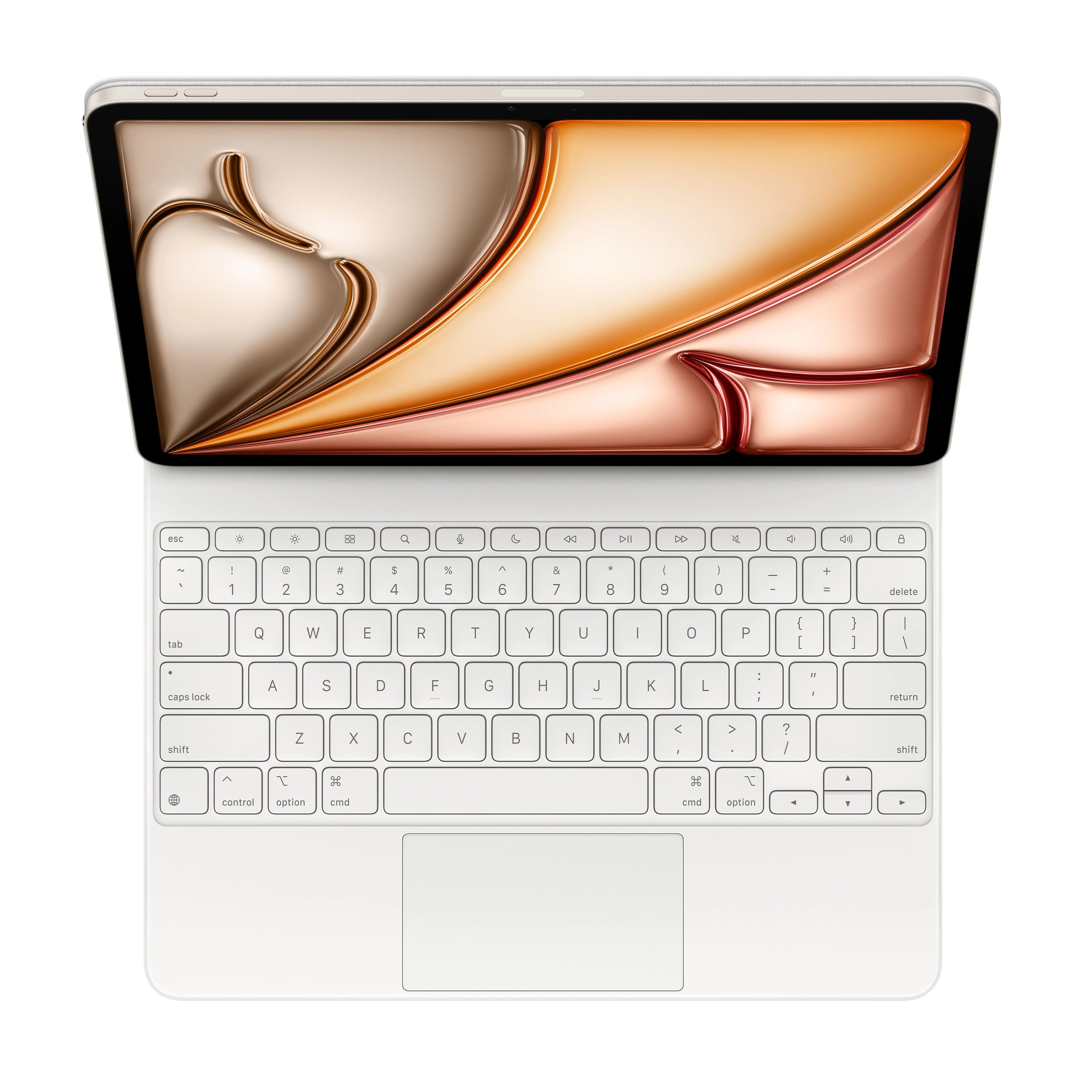 Magic Keyboard for iPad Air 13-inch (M4) - US English - White - Image 2