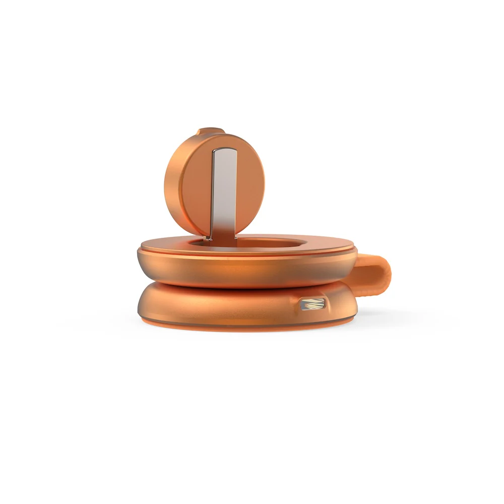 Mazer MagPad Duo2 Qi2.2 Certified 25W 2-in-1 Foldable Wireless Charging Pad Sunset Gold - Image 7