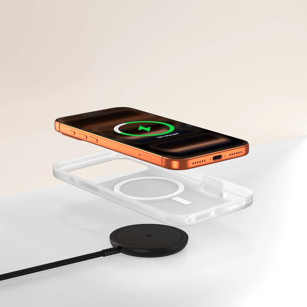 Mazer MagPad2 Qi2.2 Certified 25W Wireless Charging Pad Black - Image 7