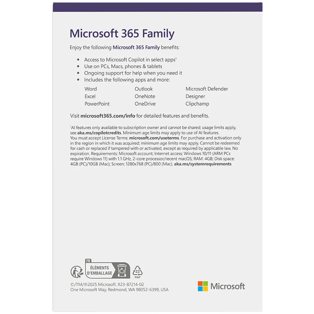 Microsoft 365 Family (Digital Code) - Image 2
