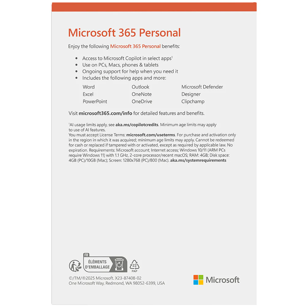 Microsoft 365 Personal (Digital Code) - Image 2