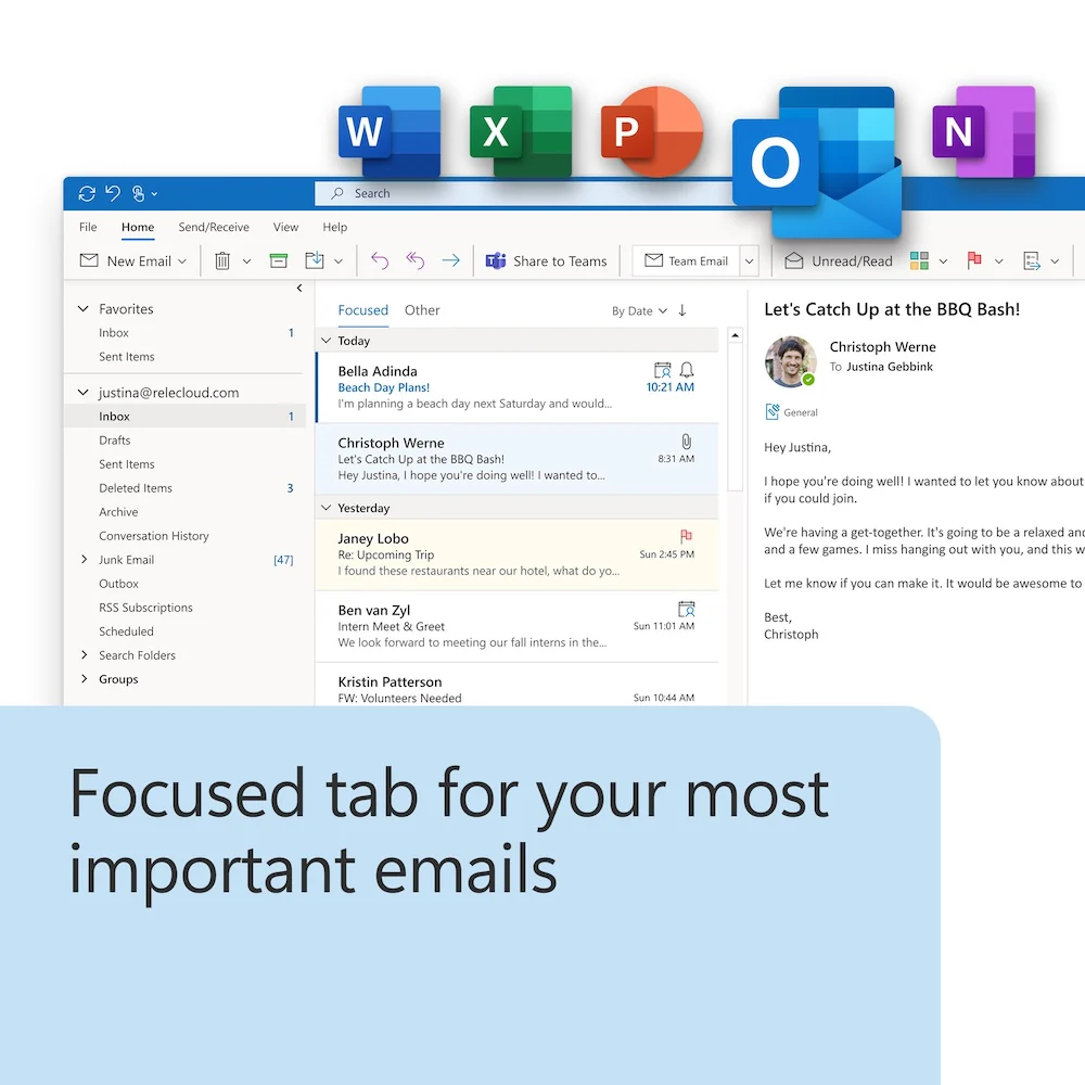 Microsoft® Office Home and Business 2024 (Digital Download) - Image 5