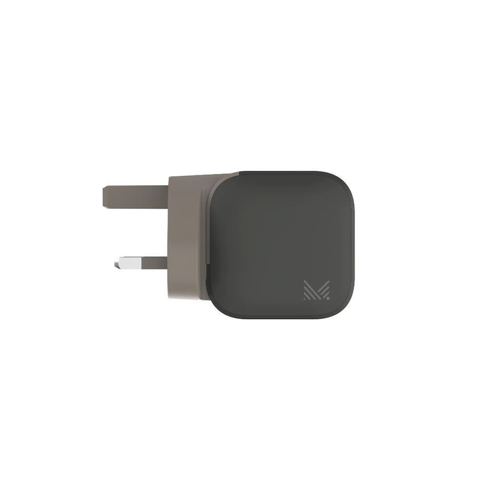 Monocozzi ESSENTIALS | 45W 2-Ports USB-C GaN Charger (UK) - Charcoal - Image 4