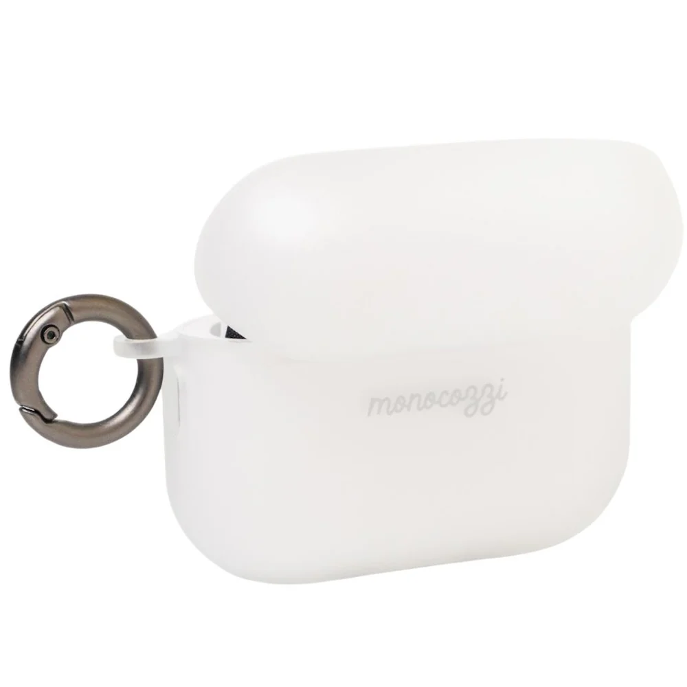 Monocozzi ESSENTIALS Dust Proof Translucent Soft Plastic Case AirPods Pro 3 with Blue Strap - Image 3