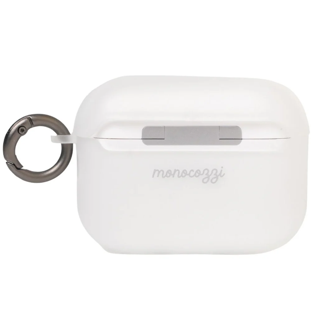 Monocozzi ESSENTIALS Dust Proof Translucent Soft Plastic Case AirPods Pro 3 with Blue Strap - Image 4