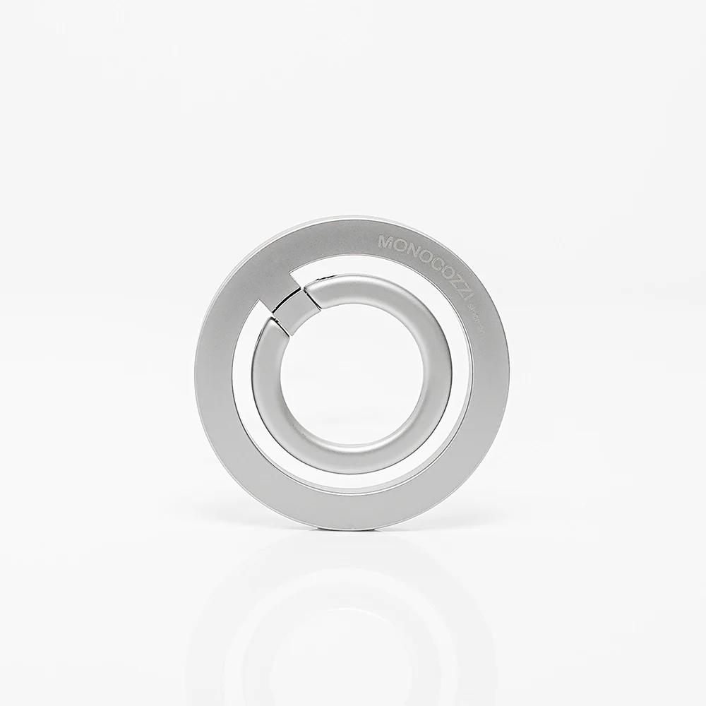 Monocozzi ESSENTIALS Magnetic Ring for iPhone - Silver