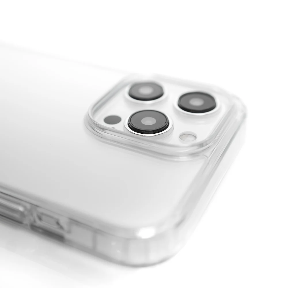 Monocozzi ESSENTIALS | Magsafe Compatible Shockproof Hybrid Case for iPhone 15 Pro Max - Transparent - Image 2