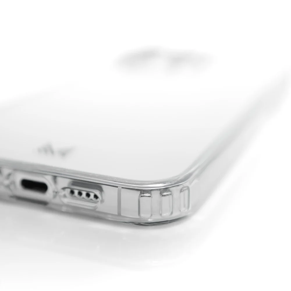 Monocozzi ESSENTIALS | Magsafe Compatible Shockproof Hybrid Case for iPhone 15 Pro Max - Transparent - Image 4