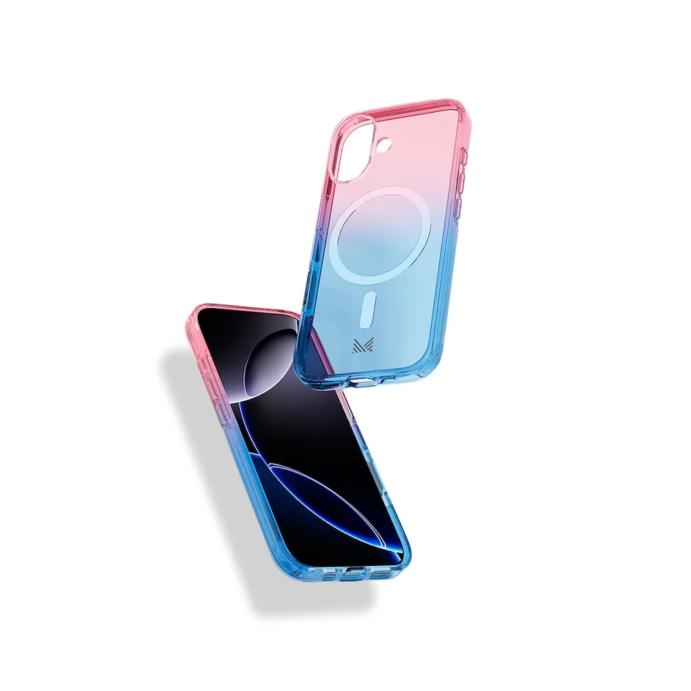 Monocozzi ESSENTIALS Magsafe Case for iPhone 17 - Pink/Blue - Image 2