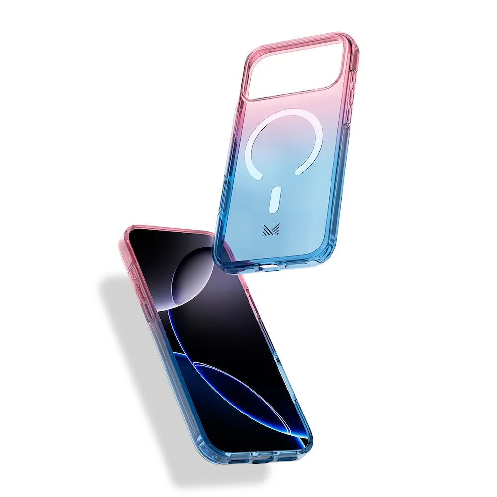 Monocozzi ESSENTIALS Magsafe Case for iPhone 17 Pro Max - Pink/Blue - Image 2