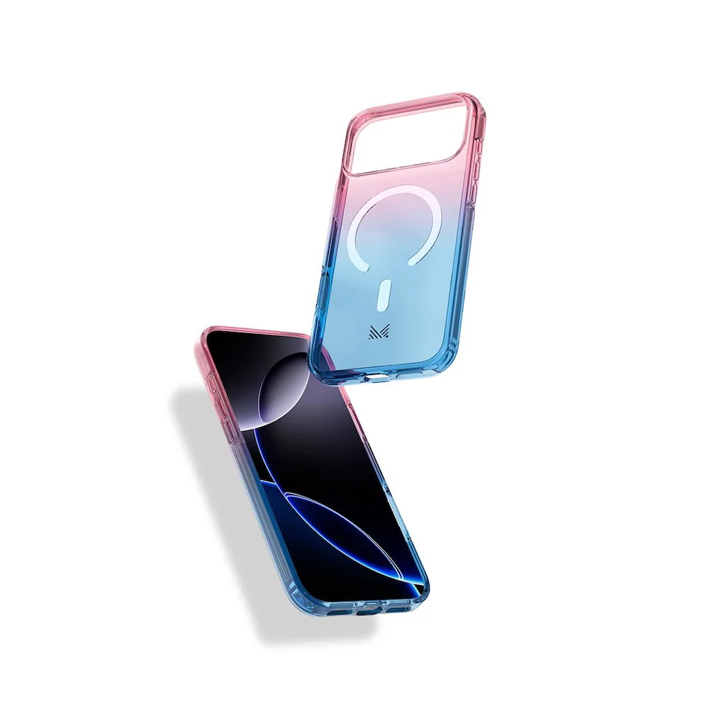 Monocozzi ESSENTIALS Magsafe Case for iPhone 17 Pro - Pink/Blue - Image 2