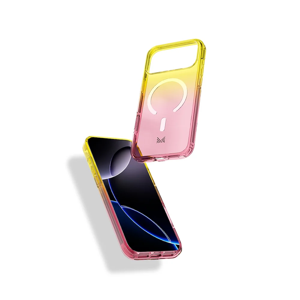 Monocozzi ESSENTIALS Magsafe Case for iPhone 17 Pro - Pink/Yellow - Image 2