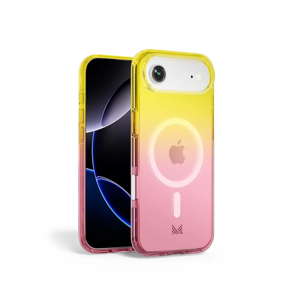 Monocozzi ESSENTIALS Magsafe Case for iPhone Air - Pink/Yellow