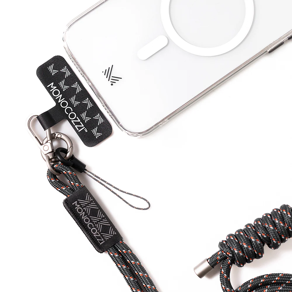 Monocozzi ESSENTIALS | Phone Strap with AirPod Pro holder - Prussian Blue - Image 2