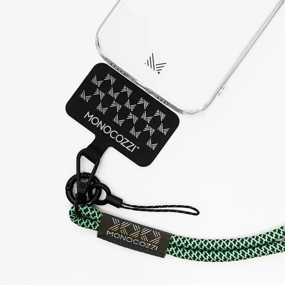 Monocozzi ESSENTIALS | Phone Strap with AirPods Pro holder function - Green - Image 2