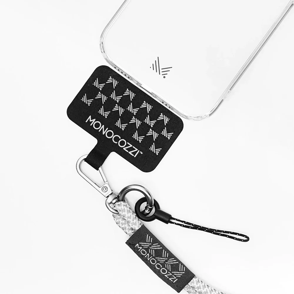 Monocozzi ESSENTIALS | Phone Strap with AirPods Pro holder function - Grey - Image 2