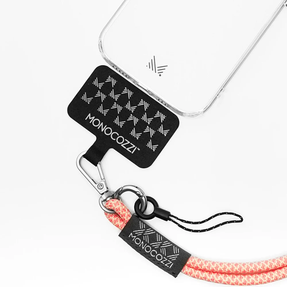 Monocozzi ESSENTIALS | Phone Strap with AirPods Pro holder function - Pink - Image 2