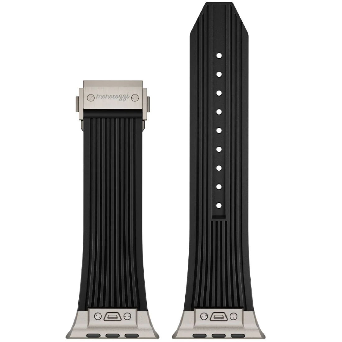 Monocozzi ESSENTIALS Premium Liquid Silicone Strap 44/45/46/49mm Black - Image 5