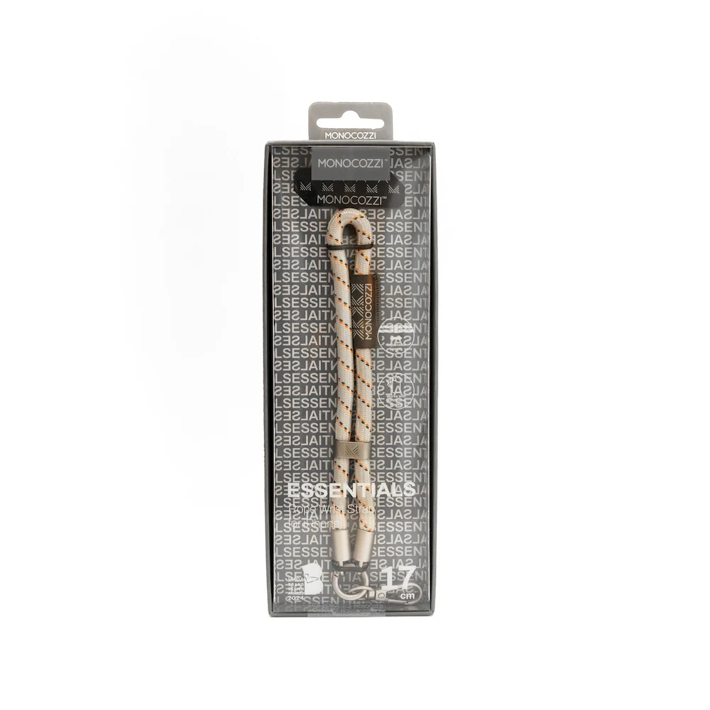 Monocozzi ESSENTIALS | Rope Wrist Strap for iPhone - Khaki - Image 2