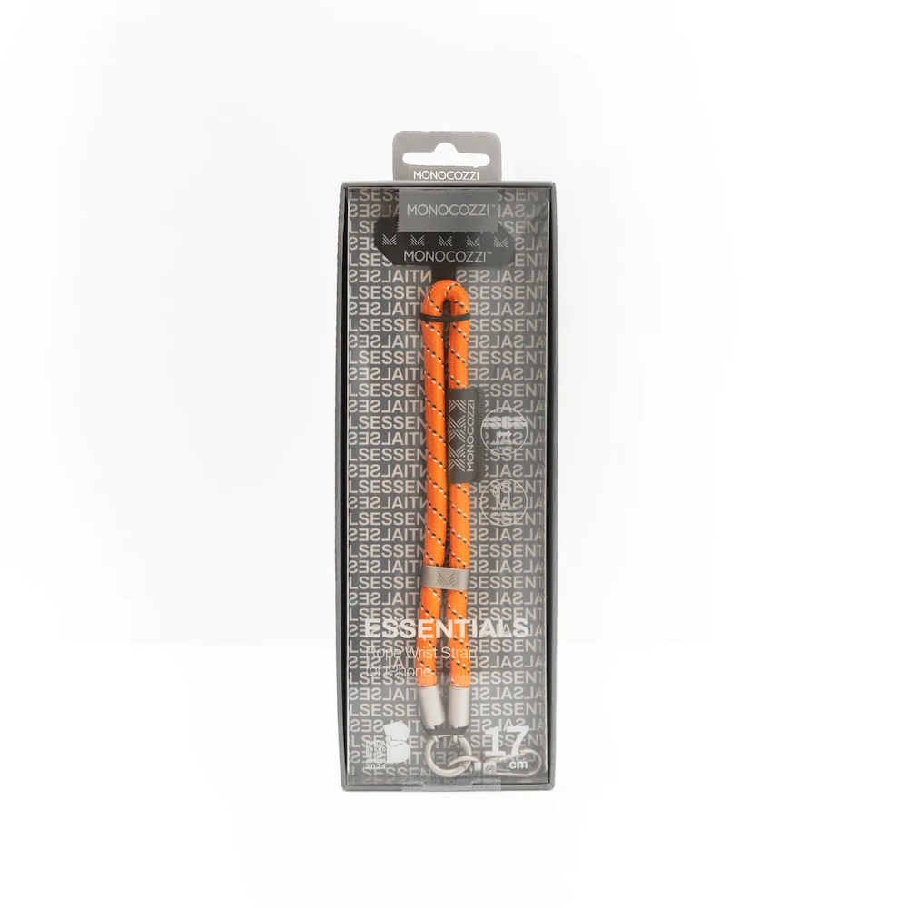 Monocozzi ESSENTIALS | Rope Wrist Strap for iPhone - Terracotta - Image 2