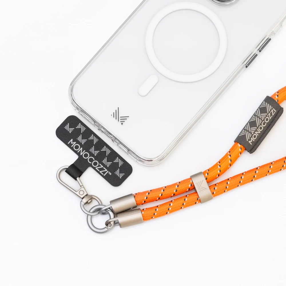 Monocozzi ESSENTIALS | Rope Wrist Strap for iPhone - Terracotta - Image 3
