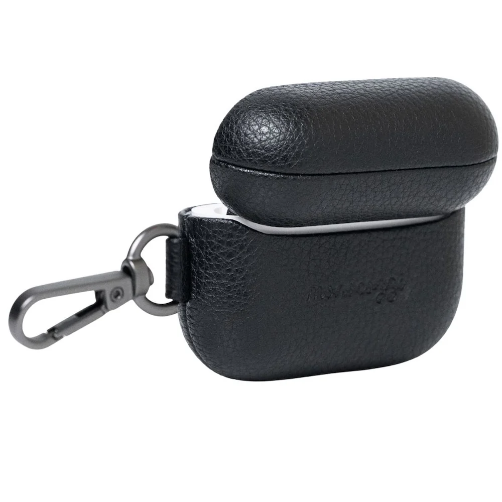 Monocozzi EXQUISITE Premium Pebble Leather Case AirPods Pro 3 Black - Image 4