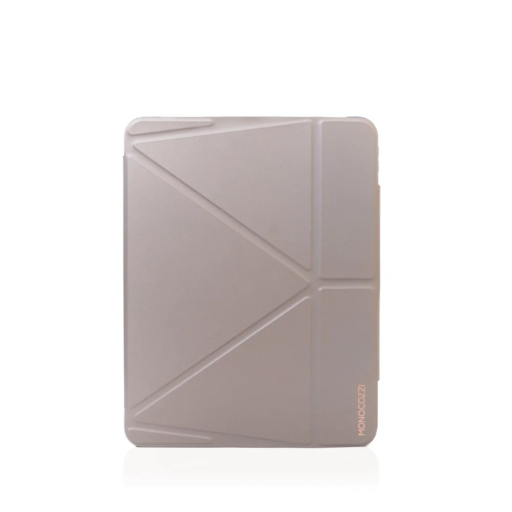 Monocozzi LUCID REFINED FOLIO Case 11-inch iPad Air M2/M3/M4 Elephant Grey