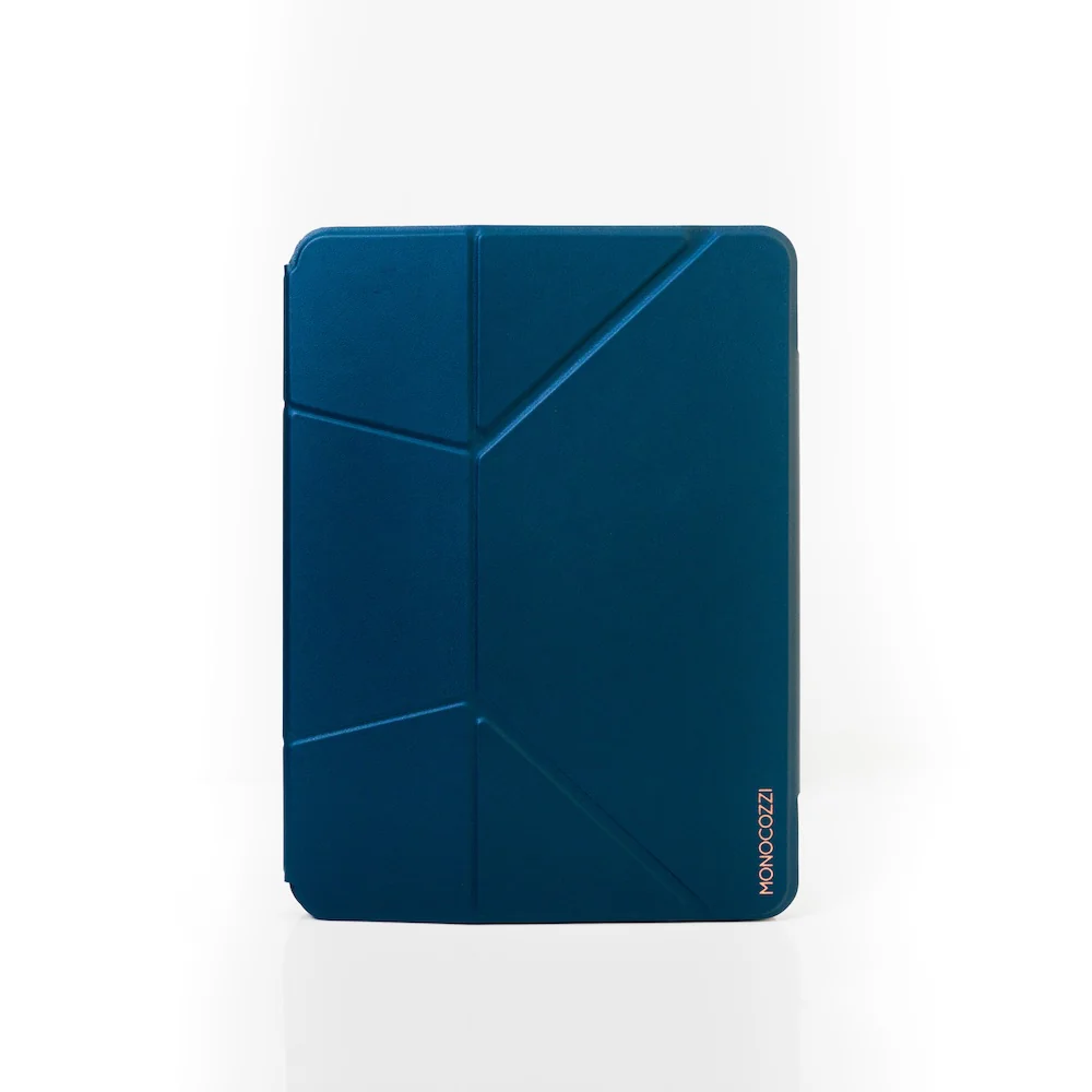 Monocozzi LUCID RAISE Standing Folio Case 11-inch iPad Air M2/M3/M4 Midnight Blue