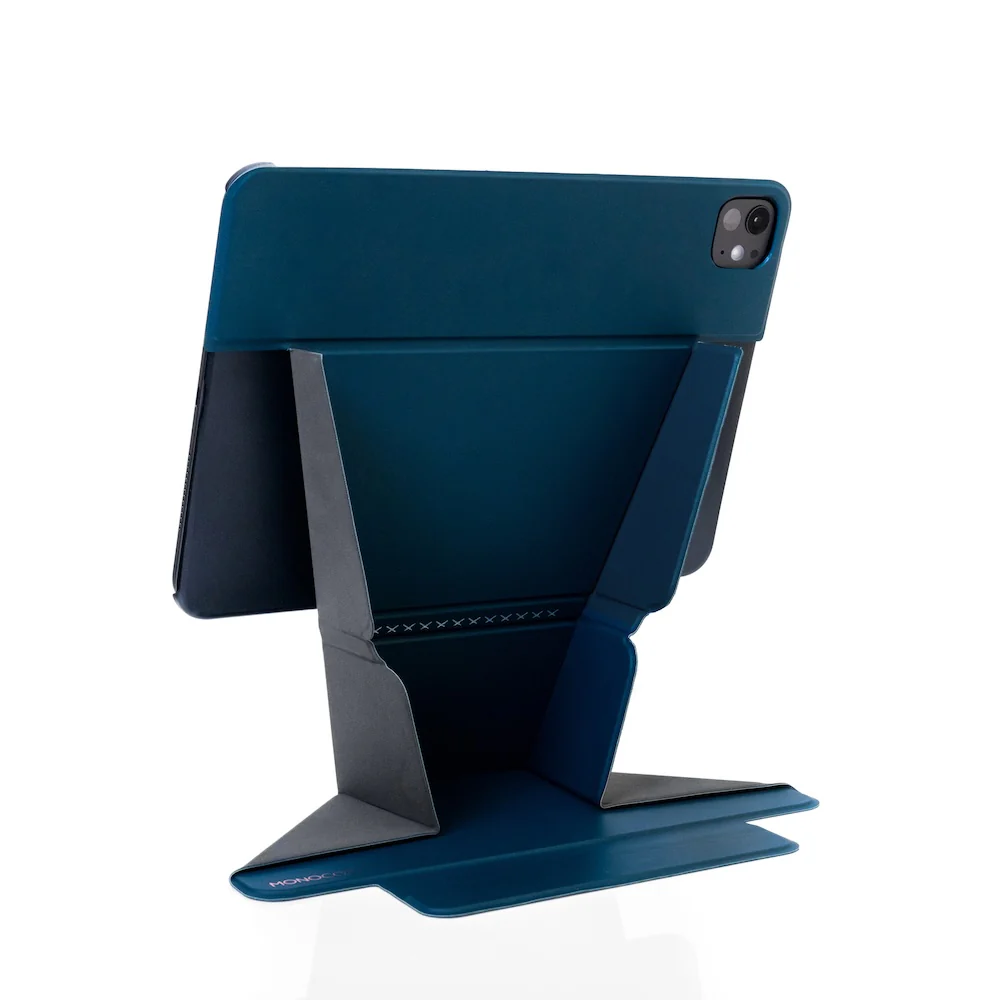 Monocozzi LUCID RAISE Standing Folio Case 11-inch iPad Air M2/M3/M4 Midnight Blue - Image 5